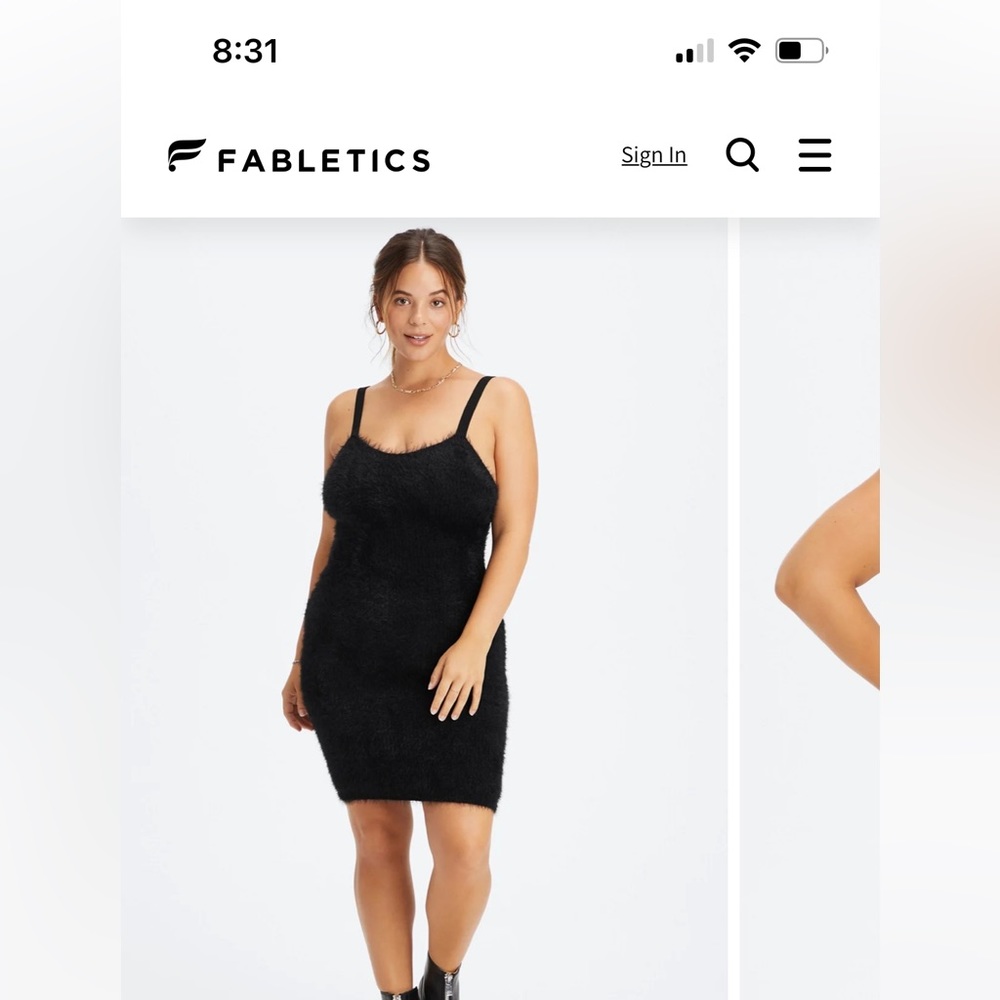 NWT Fabletics Mini Dress - Picture 5 of 5